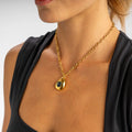 COLURi - Angelou Solitary Drop Necklace