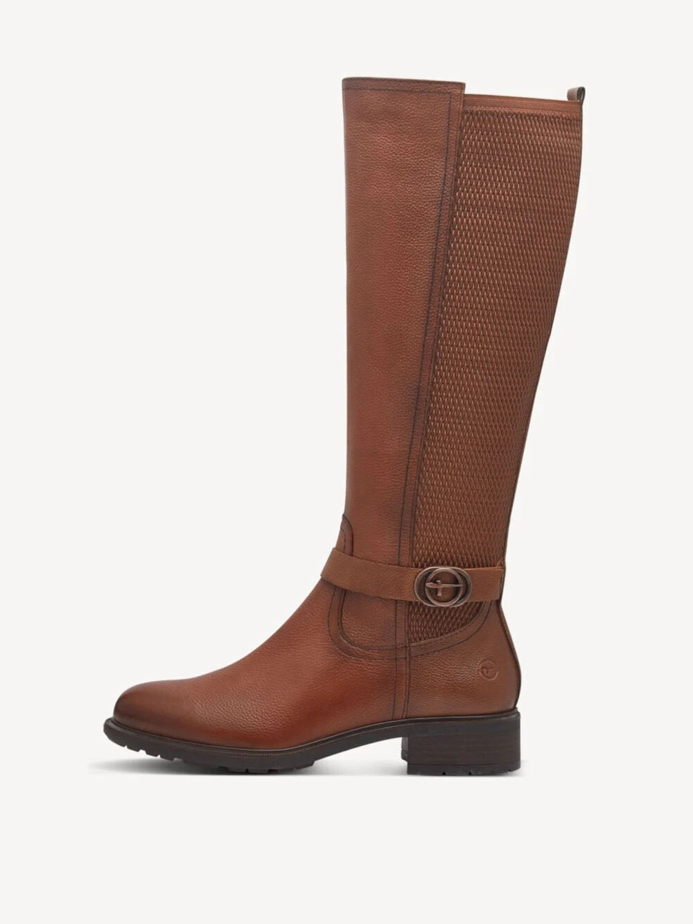 Tamaris Knee High Cognac Boot