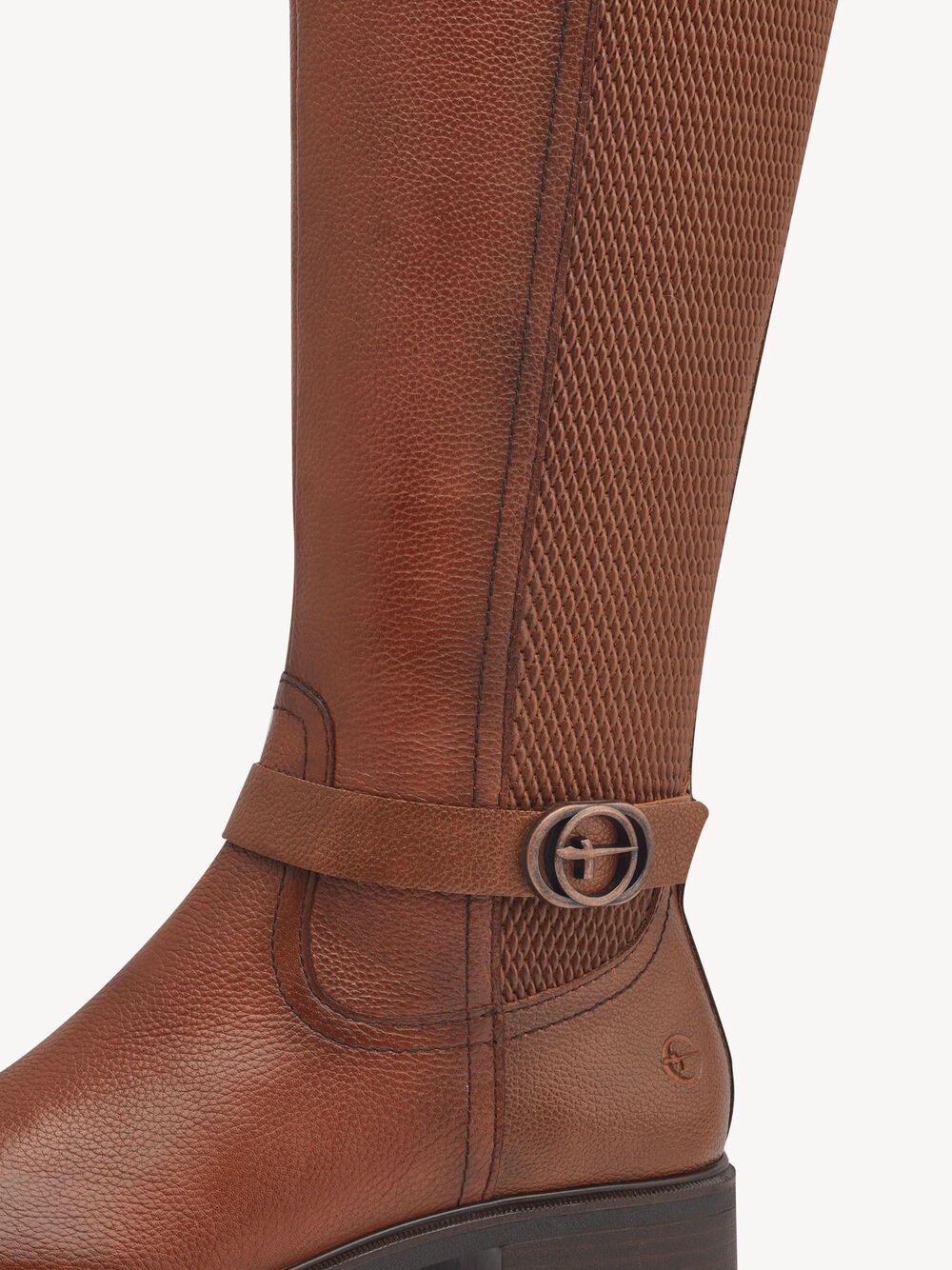 Tamaris Knee High Cognac Boot