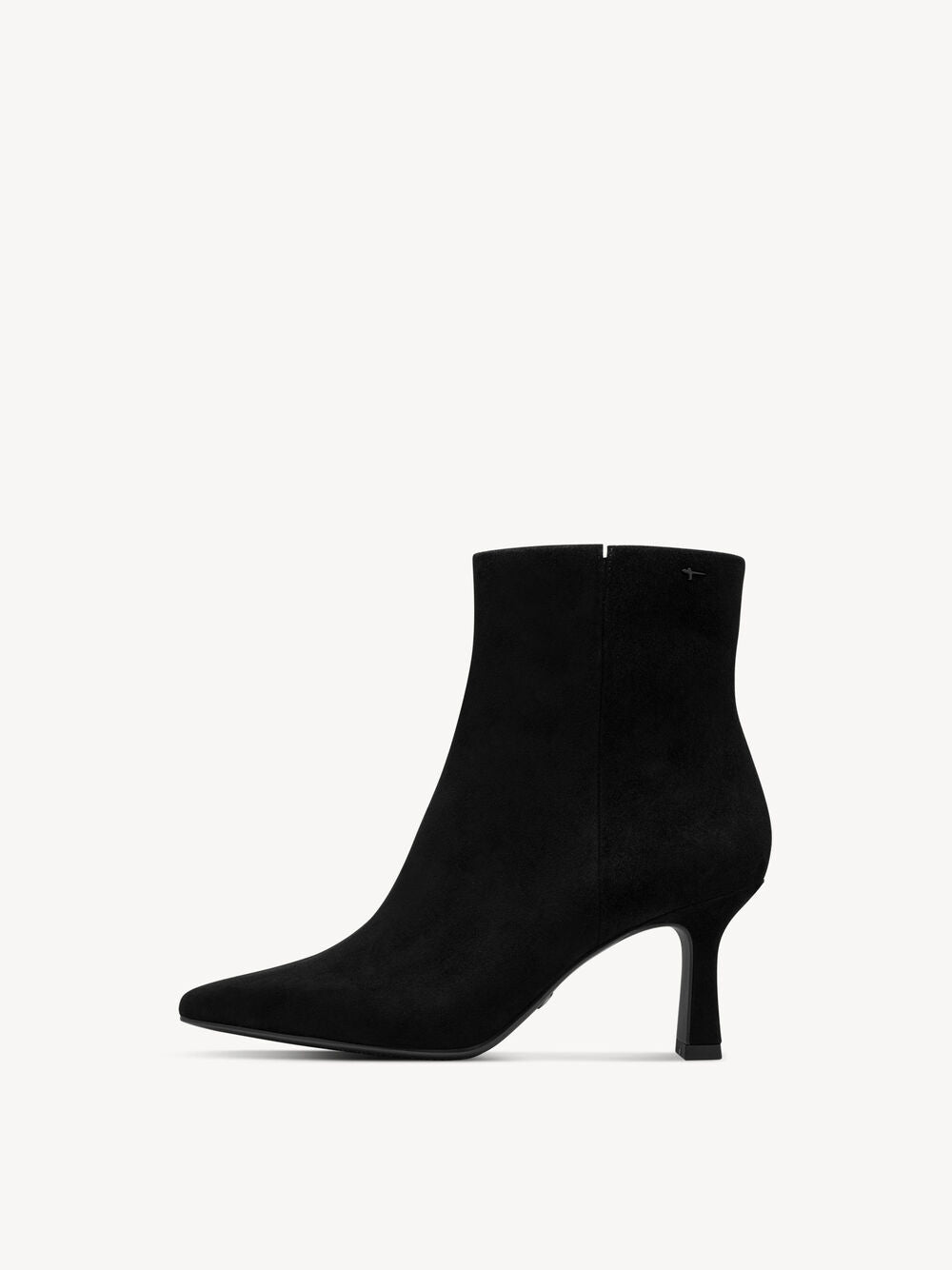 Tamaris Black Suede Dress Boots
