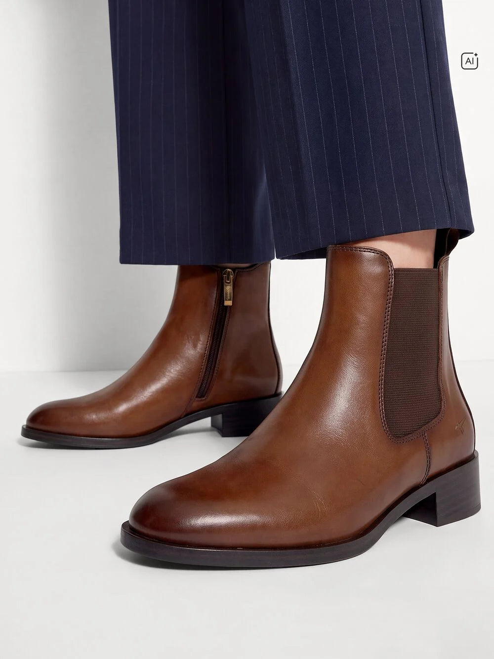 Tamaris Leather Chelsea Boot