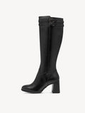 Tamaris Leather High Black Boot