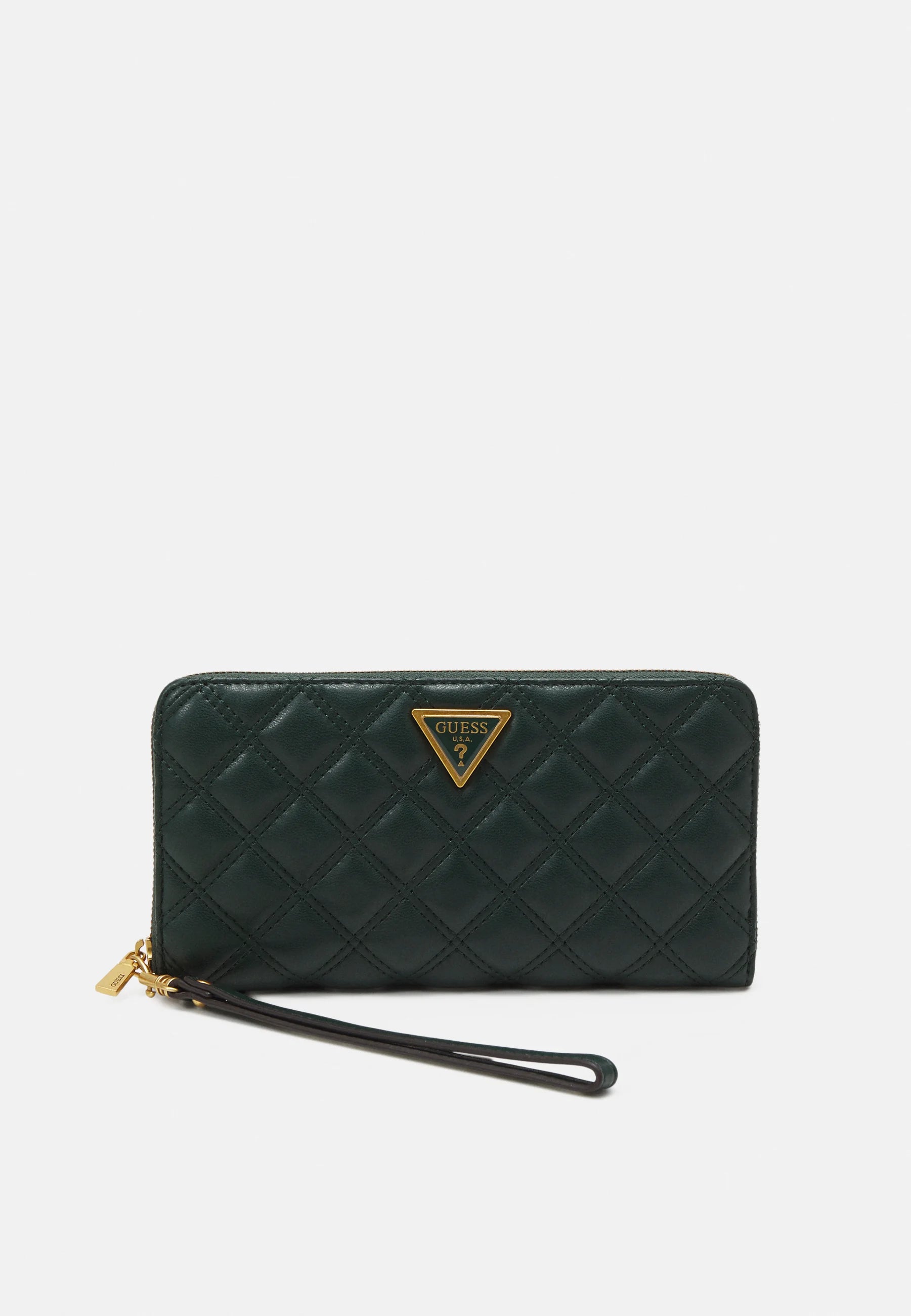 GUESS Giully Quilted Maxi Wallet Forest