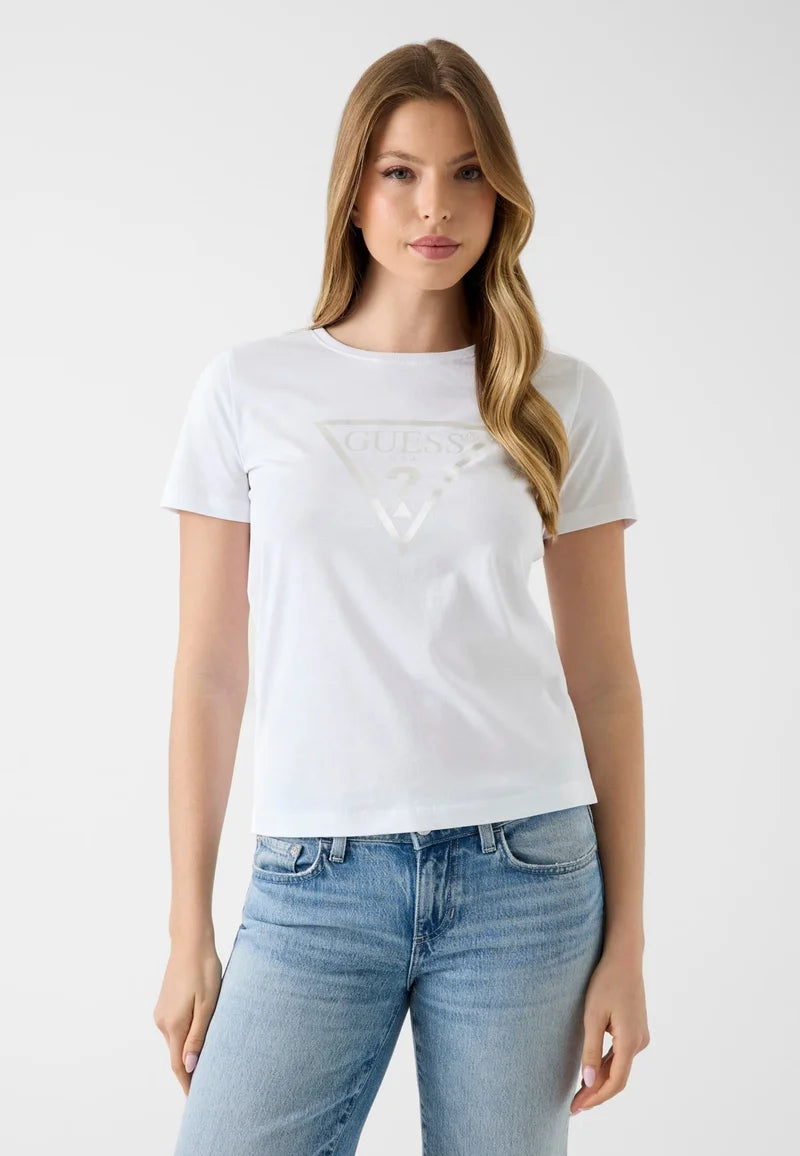 GUESS Basic Triangle Tee Shirt
