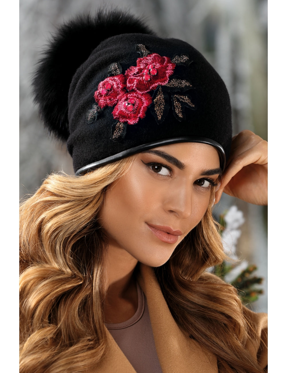 Willi temu Pom Pom Hat