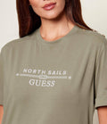 GUESS North Sail Tee Shirt in Green