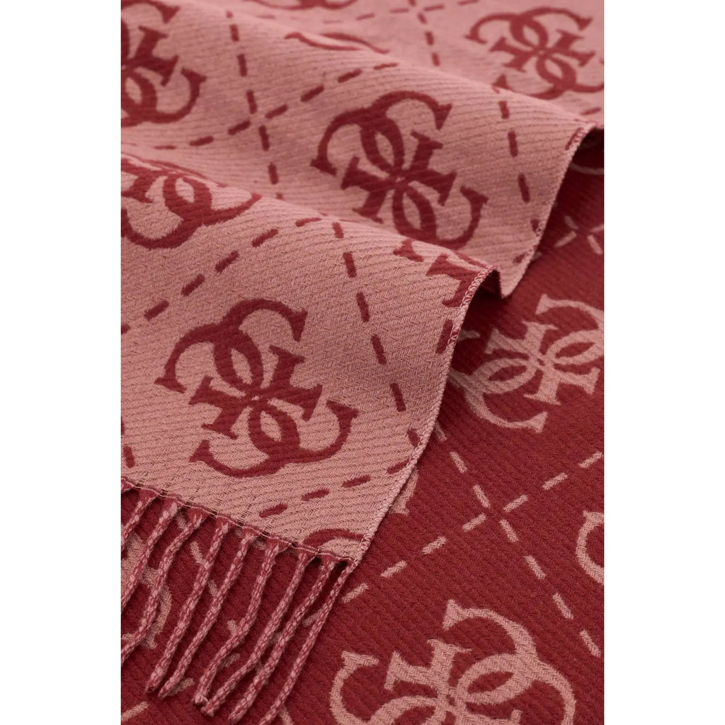 GUESS 4G Logo in Burgundy
