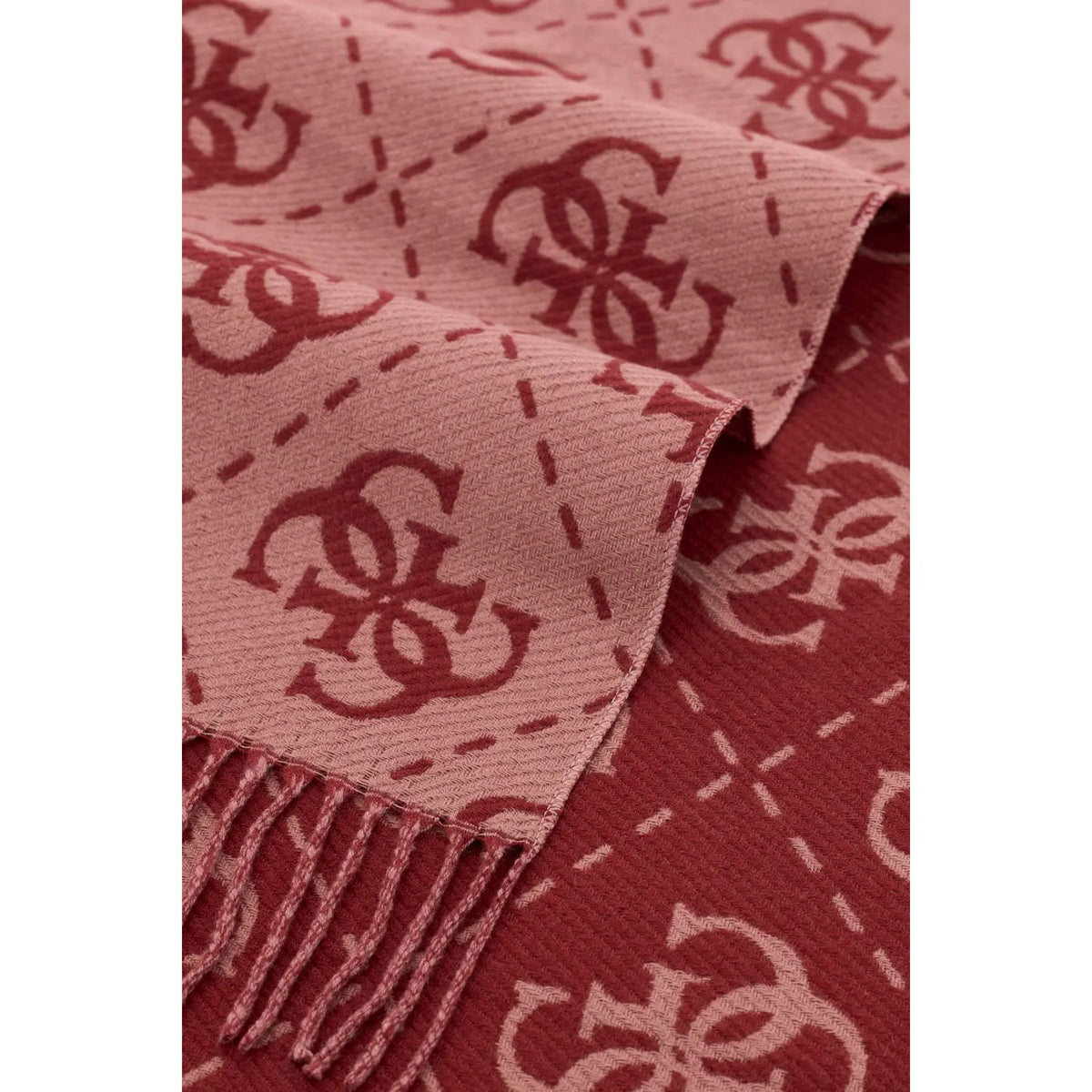 GUESS 4G Logo in Burgundy