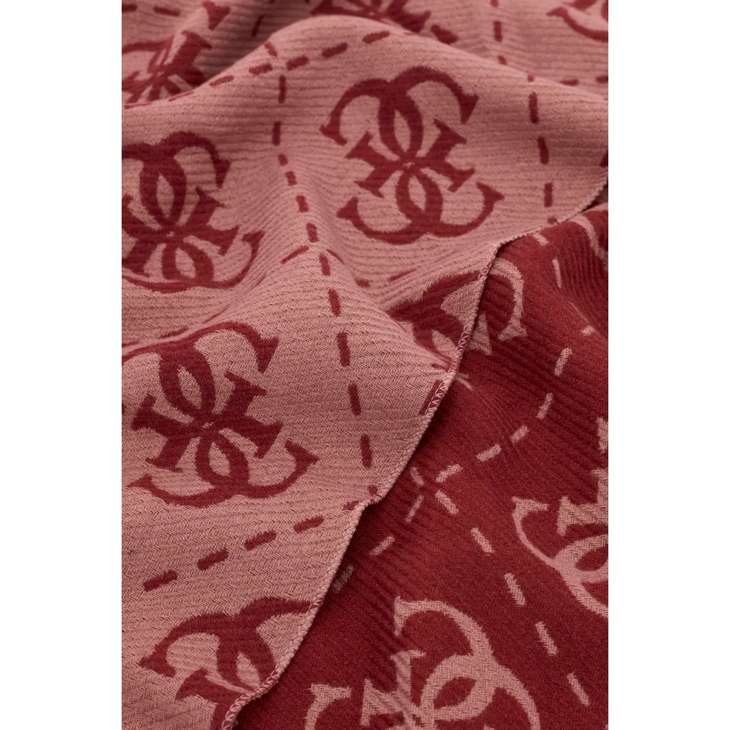 GUESS 4G Logo in Burgundy