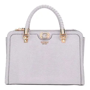 GUESSn Orlina Society Satchel Grey/Lav