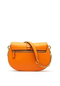 GUESS Kuba Flap Shoulder Bag Tangerine