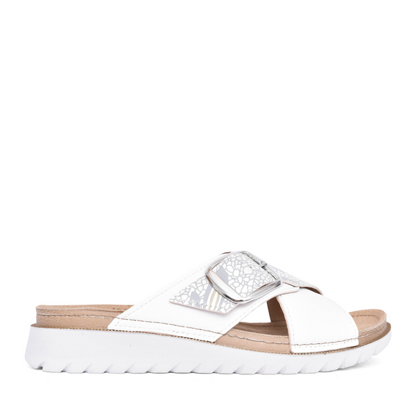 Lotus Marta White Sandal