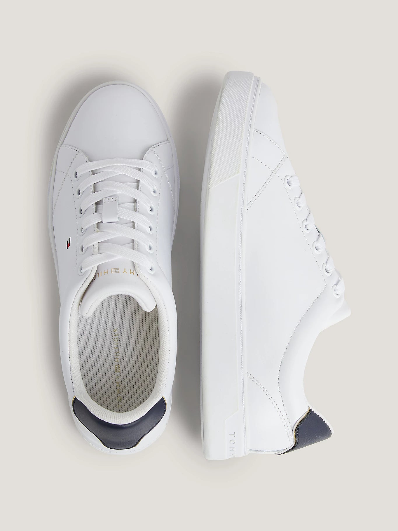 TOMMY HILFIGER Essential Court Trainer White