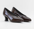 PITILLOS Black Court Shoe