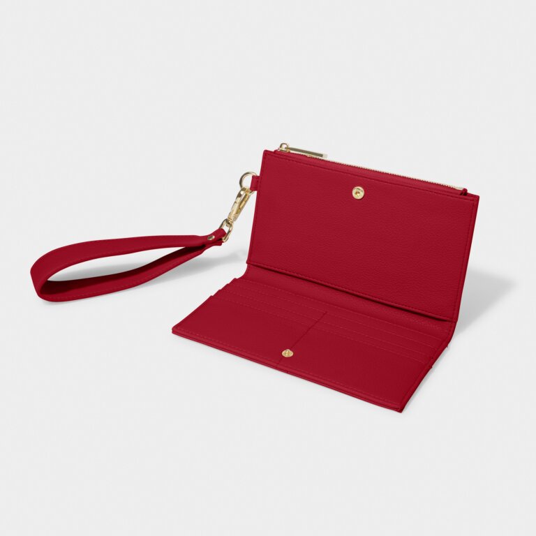 Katie Loxton Zana Red Wristlet Purse