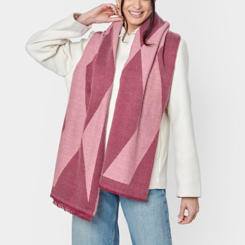 Katie Loxton Diamond Printed Blanket Scarf