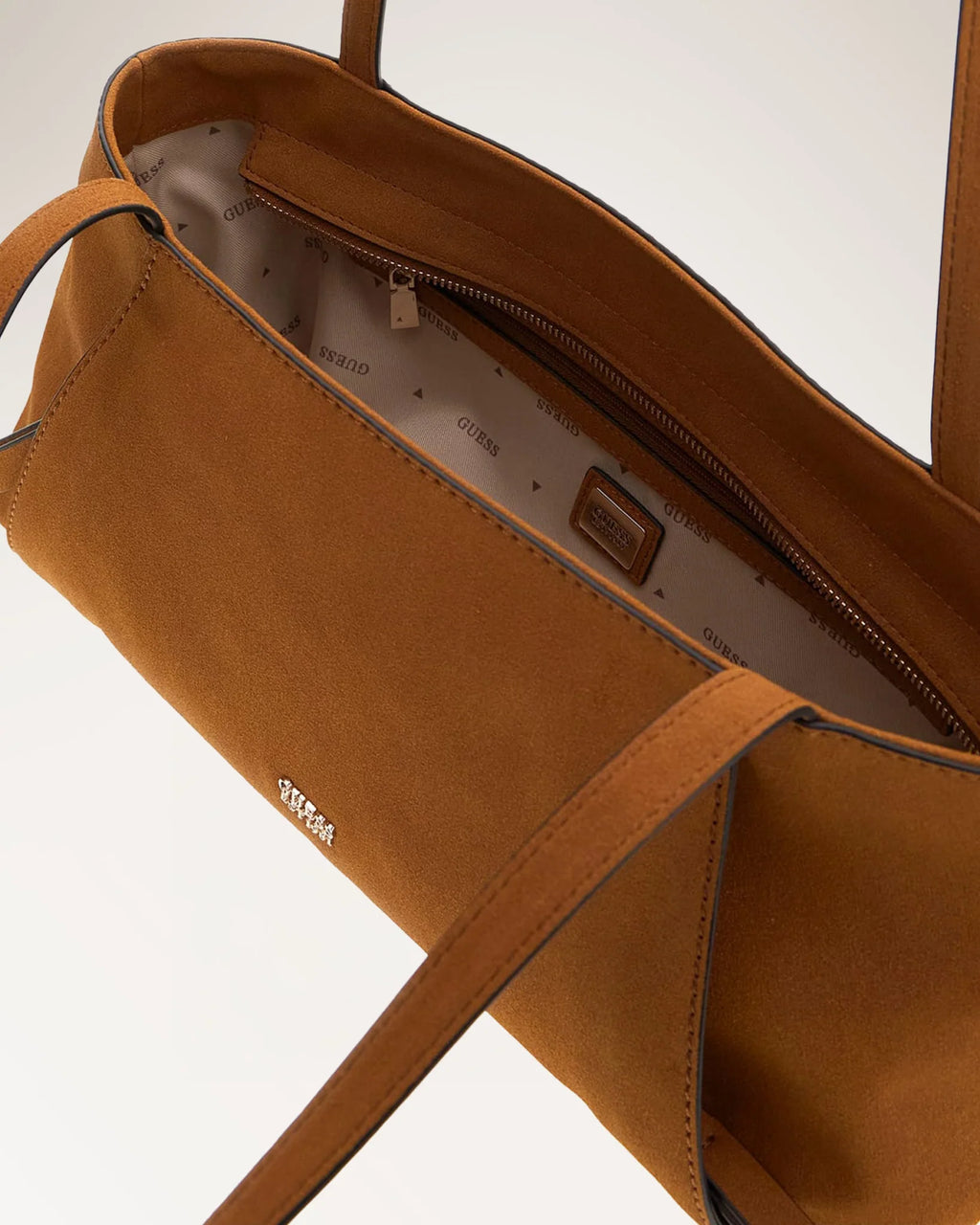 GUESS Devon Cognac Shoulder Bag