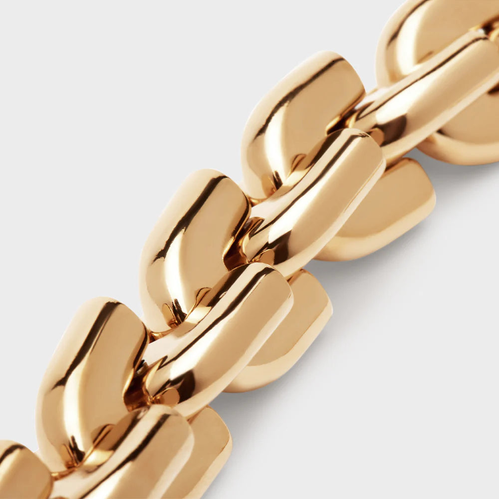 COLURi - Lorde Statement Necklace in Gold