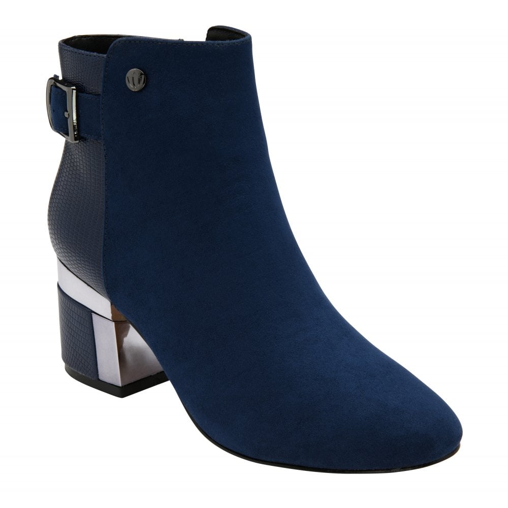 Lotus Andrea Navy Ankle Boot