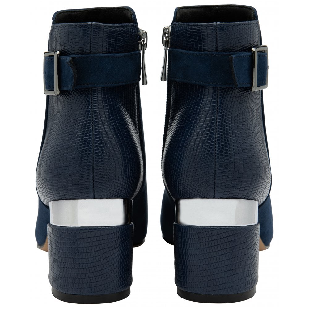 Lotus Andrea Navy Ankle Boot