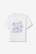 Tiffosi White Peyton Tee-shirt