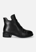 Loretta Vitale Heeled Black Ankle Dress Boot