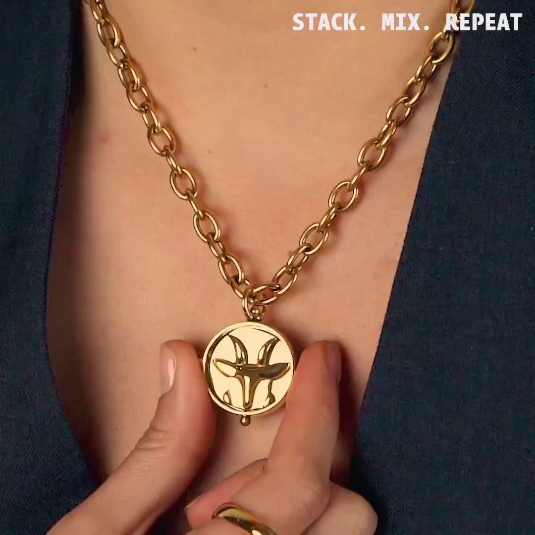 COLURi - Charm Chain Thin in Gold