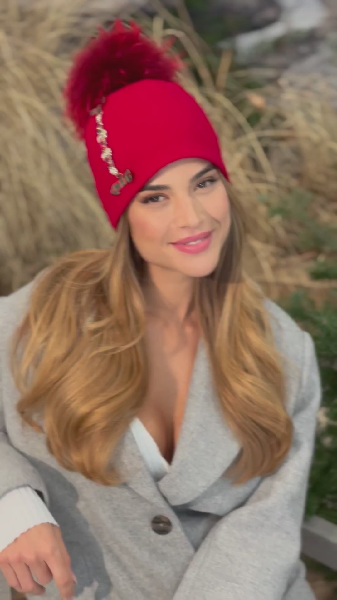 Willi Depa Pom Pom Wool Hat