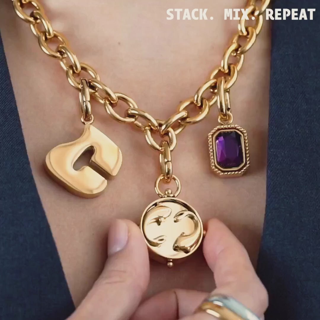 COLURi - Letter N Charm