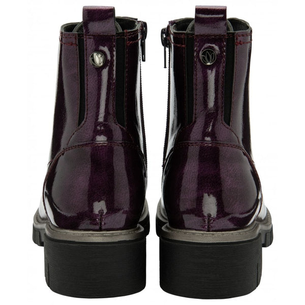 Lotus Jojo Ankle Boot Purple Patent