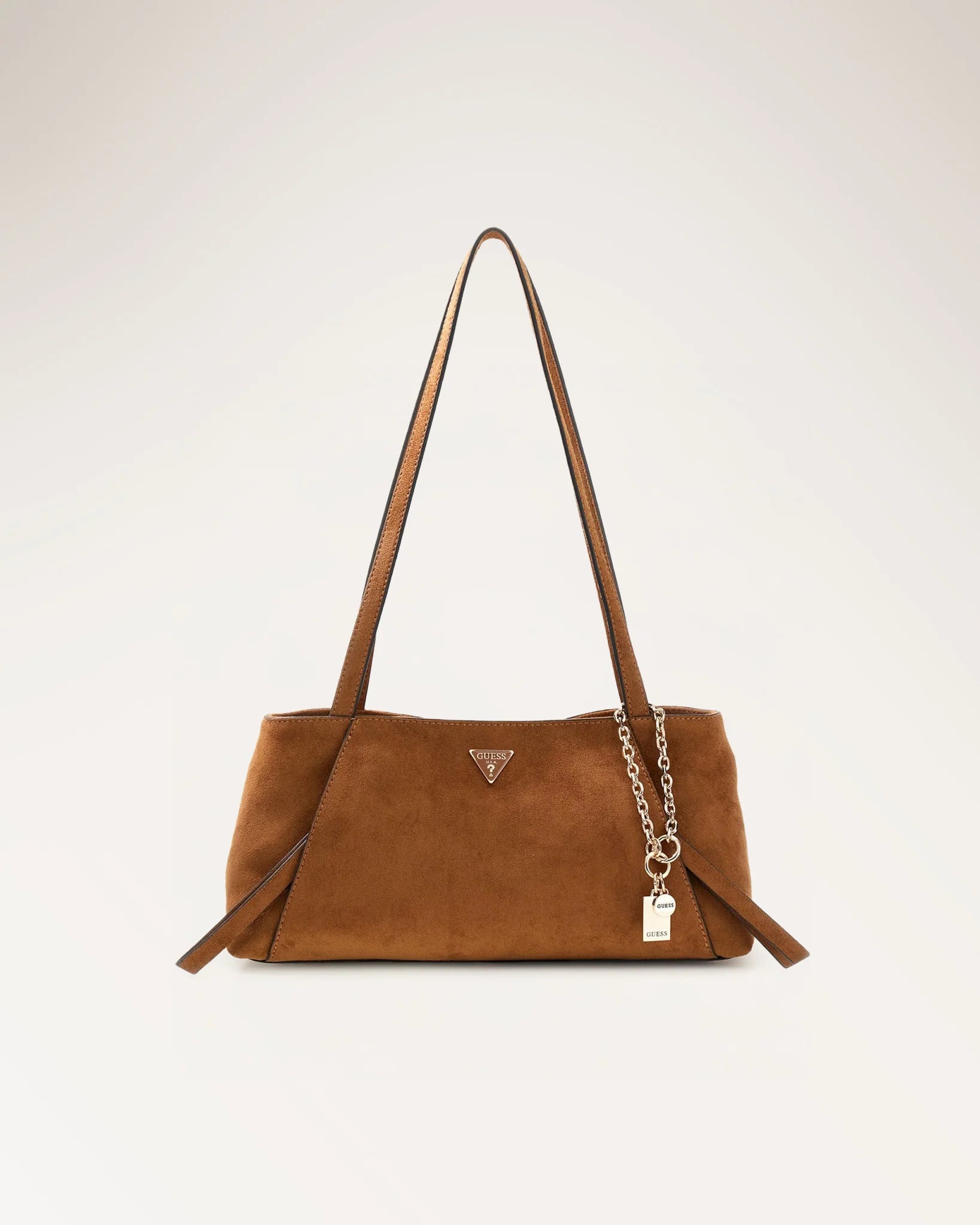 GUESS Devon Cognac Shoulder Bag