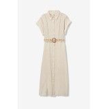 Tiffosi Riley Summer Dress Beige