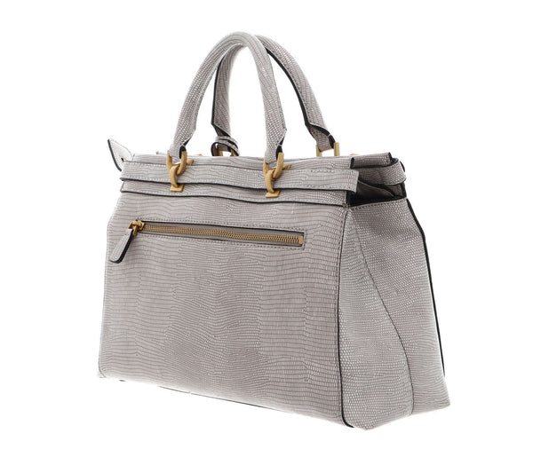 GUESS Sestri Taupe Satchel Bag