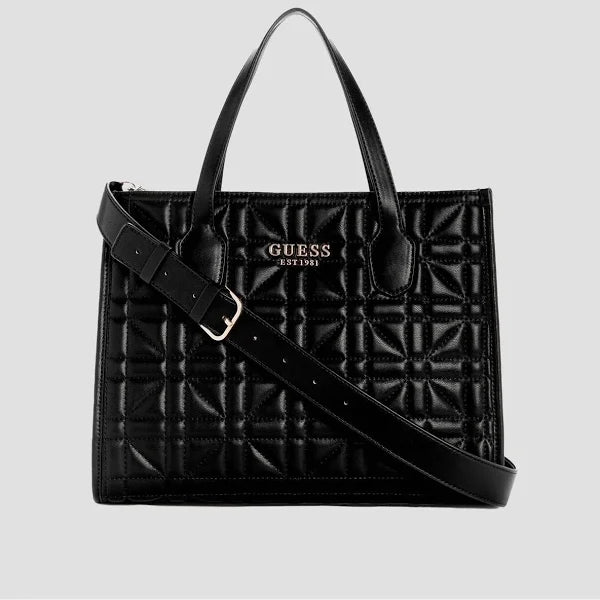 GUESS Silvana Tote Bag Black