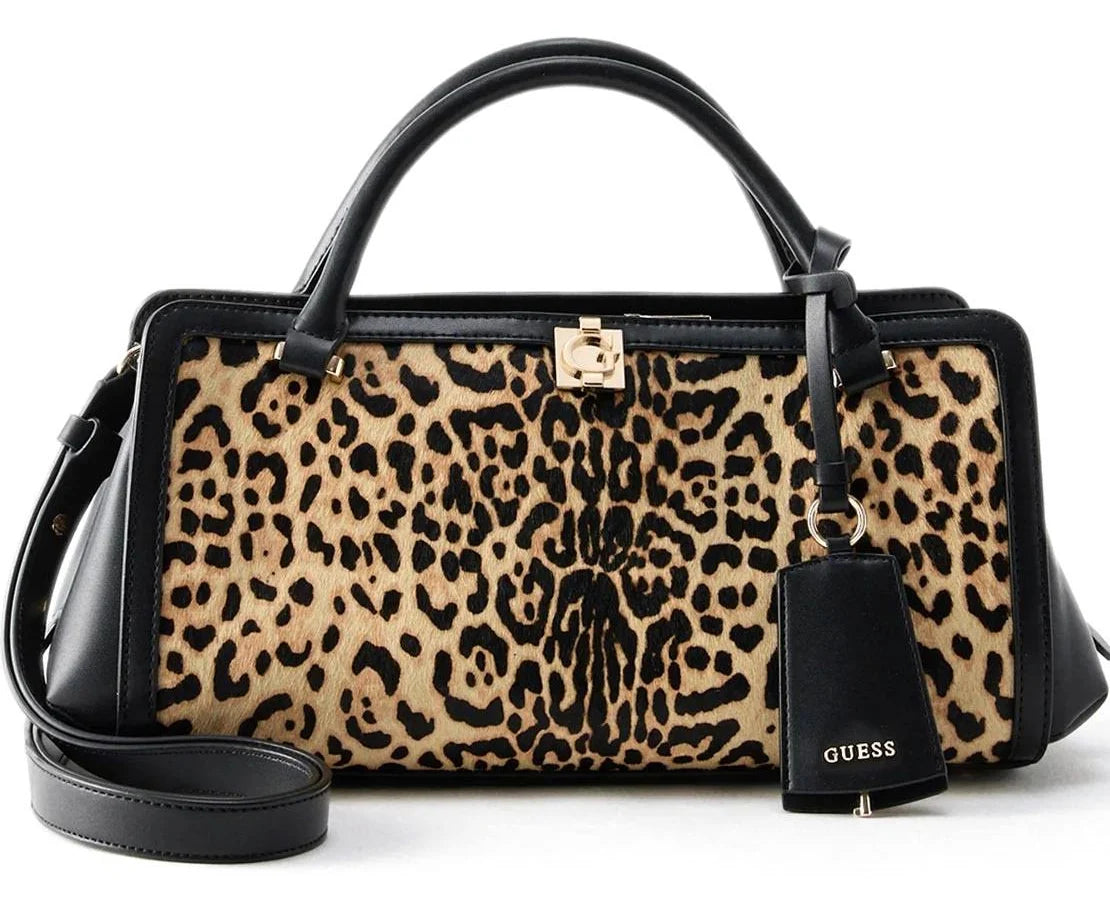 GUESS Audrey Leopard Print Bag