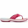 Clarks Brinkley Reyna Flip Flops Navy Pink