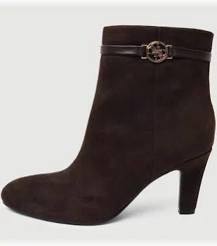GUESS Black Suede Dress Boot