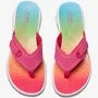 Clarks Brinkley Reyna Flip Flops Navy Pink