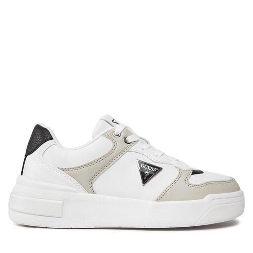 GUESS 4G Logo White Trainers