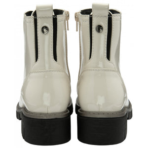 Lotus Jojo Ankle Boot White Patent