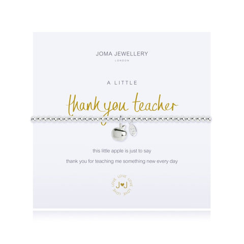JOMA JEWELLERY Thank you teacher Bracelet