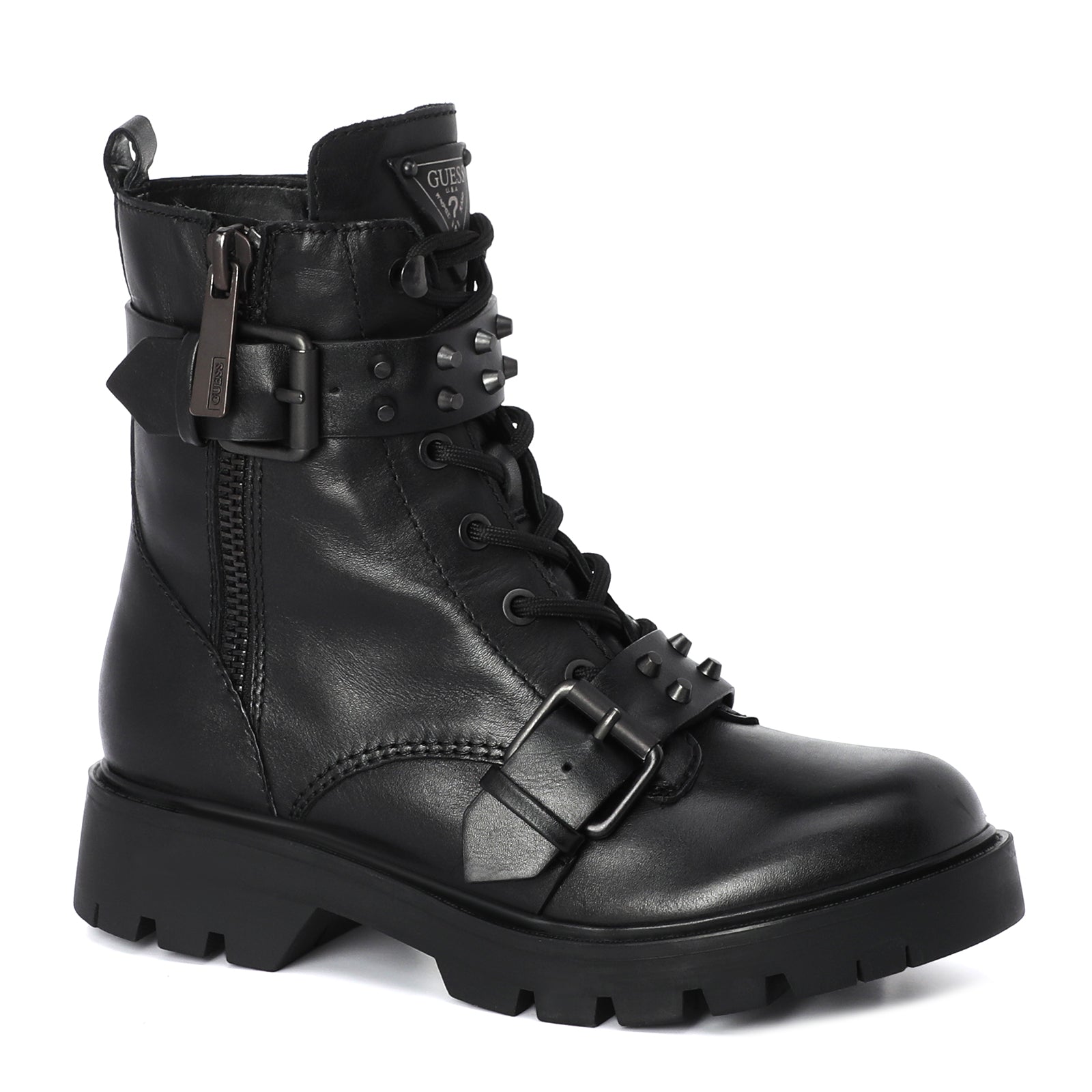 GUESS Black Studded Boot