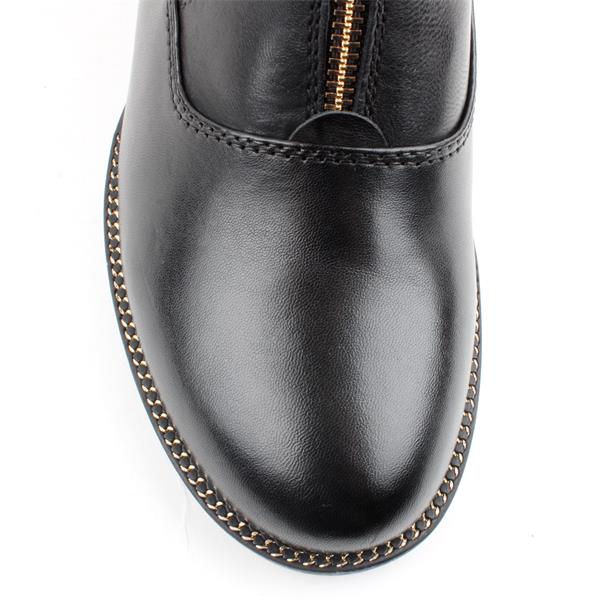 REGARDE LE CIEL Black Heeled Boot