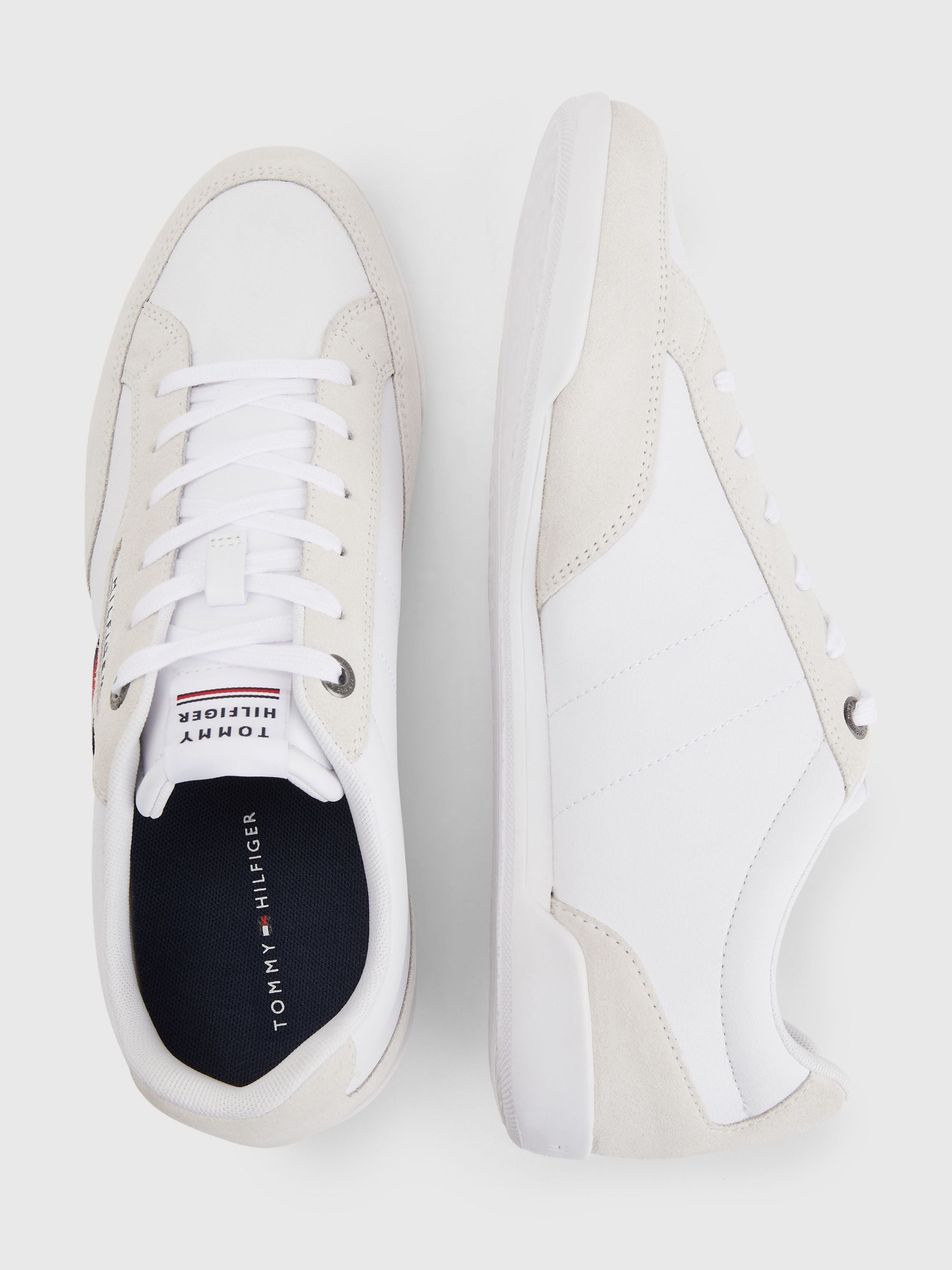 TH MENS Corporate Mix Leather Cupsole Trainer