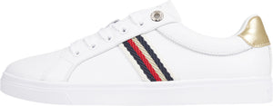 TOMMY HILFIGER Corporate Webbing Trainer White