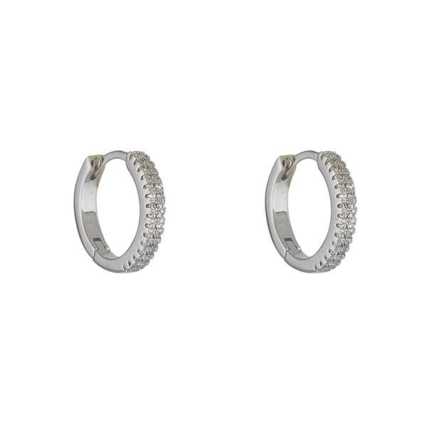 KNIGHT AND DAY - Nevaeh Rhodium Earrings