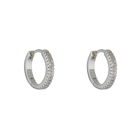 KNIGHT AND DAY - Nevaeh Rhodium Earrings