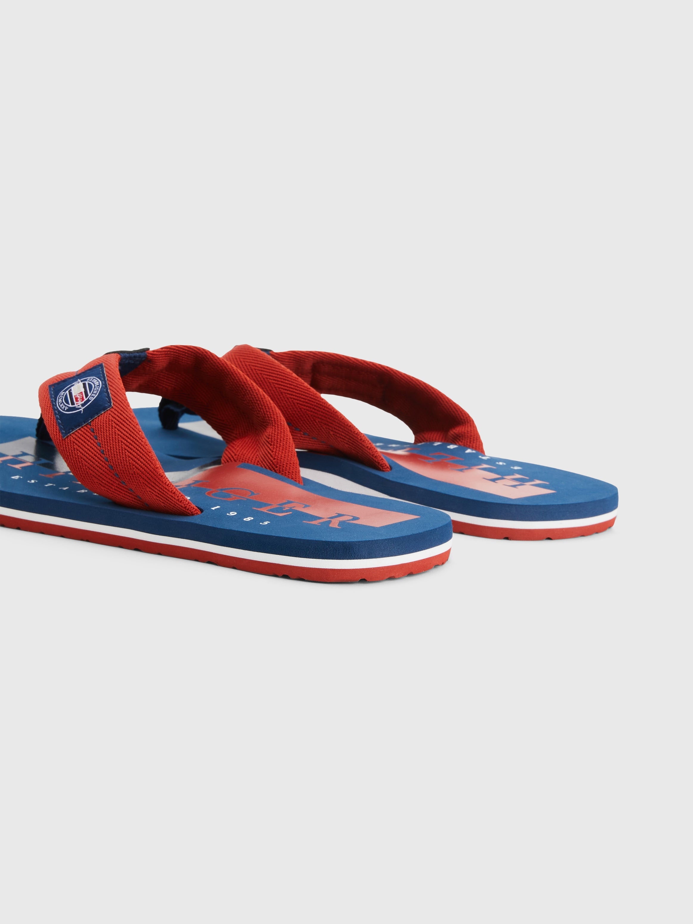 TOMMY HILFIGER MENS Beach Sandal Red