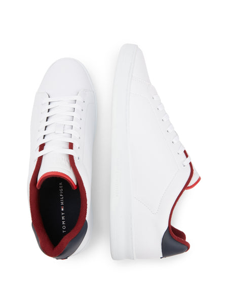 Tommy Hilfiger MENS Leather Cupsole Court Trainers