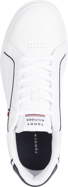 Tommy Hilfiger MENS Lo Cup Leather Trainers